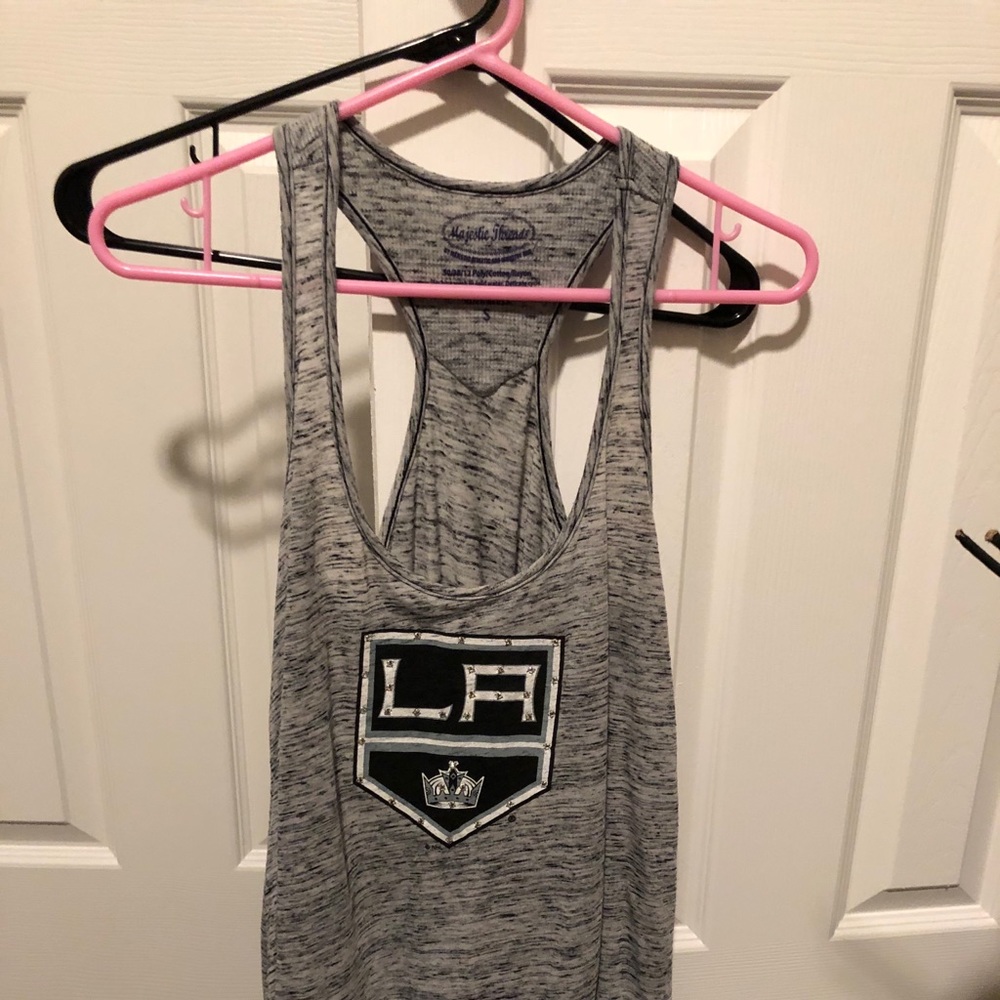 LA KINGS TANK WITH RHINESTONE  EMBELLISHMENT